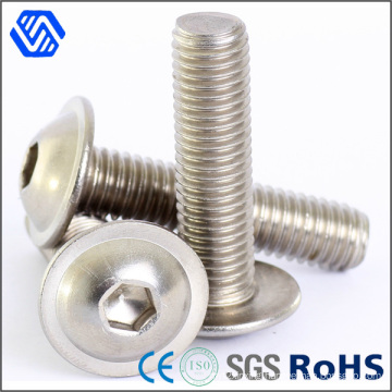 M10X1.25 Countersunk Head Bolt Hex Socket Pan Head Stainless Steel Bolt